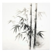 Tintenzeichnung Bamboo Fotodruck (Vorne)