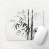 Tintenzeichnung Bamboo Mousepad (Mit Mouse)