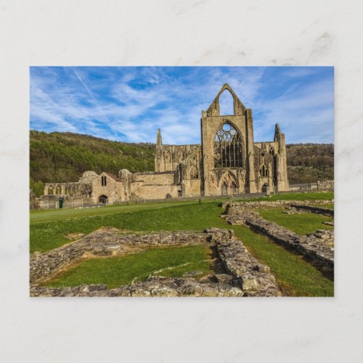 Tintern Abbey Postcard Postkarte (Vorderseite)