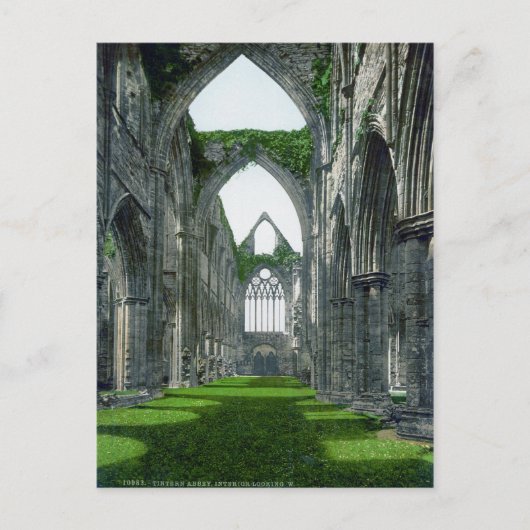 Tintern Abbey Postkarte (Vorderseite)