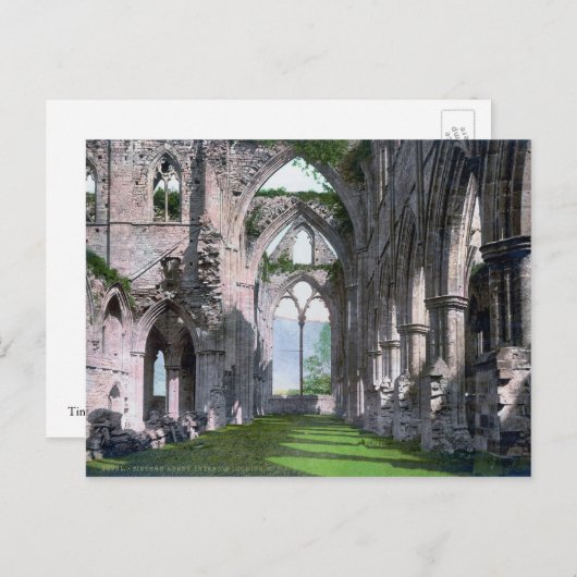Tintern Abbey Postkarte (Vorne/Hinten)