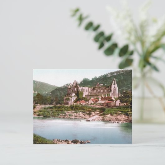 Tintern Abbey Postkarte (Stehend Vorderseite)