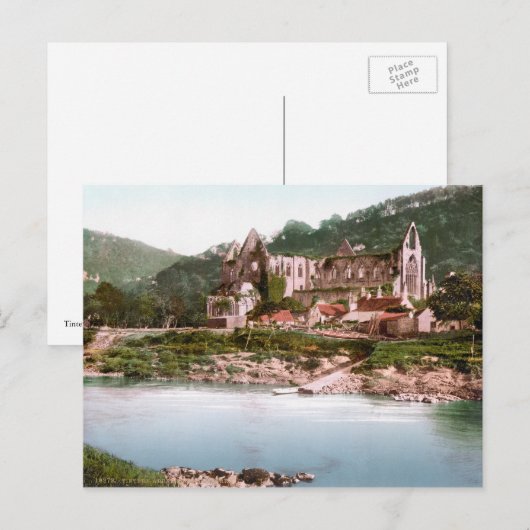 Tintern Abbey Postkarte (Vorne/Hinten)