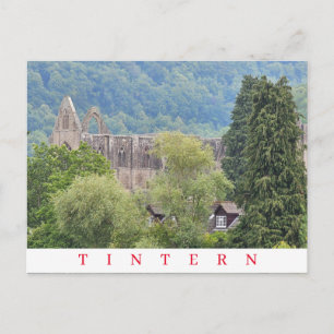 Tintern Abbey View Postkarte