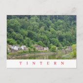 Tintern Dorfansicht Postkarte (Vorderseite)