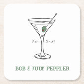 "tintime Personalisiert Paper Untersetzer (Vorderseite)