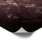 Tintoretto – Archangel Michael Fights Satan Poster (Ecke)