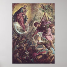 Tintoretto – Archangel Michael Fights Satan