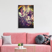 Tintoretto Crescent Moon Madonna Maria Apocalypse Leinwanddruck (Insitu (Wohnzimmer))