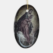 Tintoretto Crescent Moon Madonna Maria Apokalypse Keramik Ornament (Rechts)