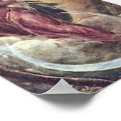 Tintoretto Crescent Moon Madonna Maria Apokalypse Poster (Ecke)