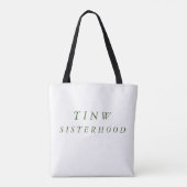 TINW SISTERHOOD Totbeutel Tasche (Rückseite)