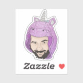 Tiny 2" x 2" Vinyl-Aufkleber, kundenspezifisch ges Aufkleber (Blatt)