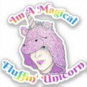 Tiny 2" x 2" Vinyl-Aufkleber, kundenspezifisch ges Aufkleber (Vorderseite)