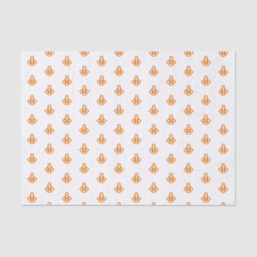 Tiny Anchors Tissue Paper Seidenpapier (Vorderseite)