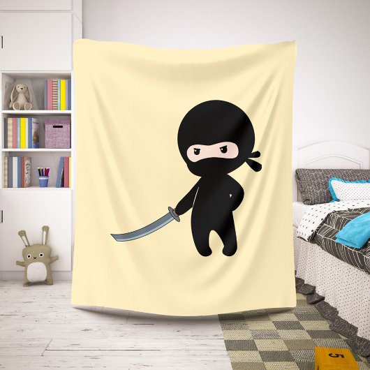 Tiny Angry Ninja auf Yellow Sherpadecke
