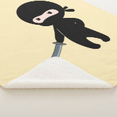 Tiny Angry Ninja auf Yellow Sherpadecke (3/4)