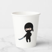 Tiny Angry Ninja Pappbecher (Vorderseite)