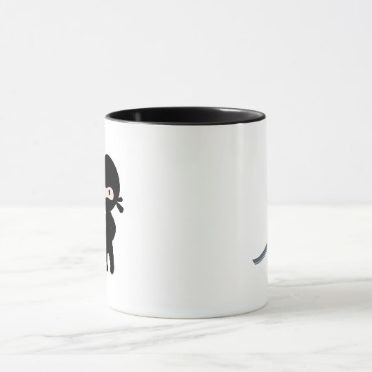 Tiny Angry Ninja Tasse (Zentrum)