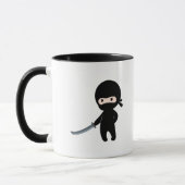 Tiny Angry Ninja Tasse (Links)