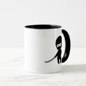 Tiny Angry Ninja Tasse (VorderseiteRechts)