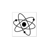 Tiny Atomic Molecule Atom Nucleus MCM Gummistempel (Prägung)