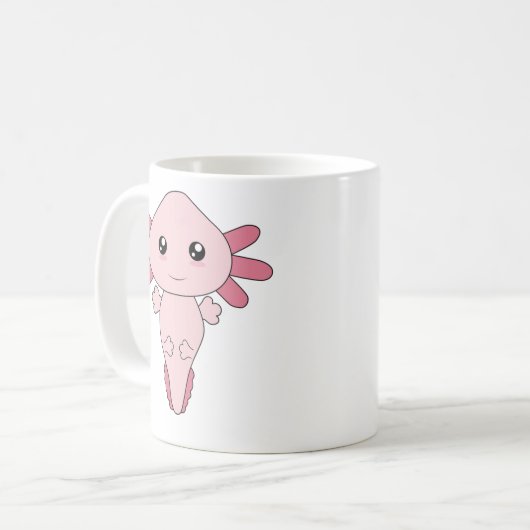 Tiny Axolotl Kaffeetasse (Vorderseite Links)