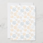 Tiny Baller Basketball Baby Dusche Einladung (Rückseite)