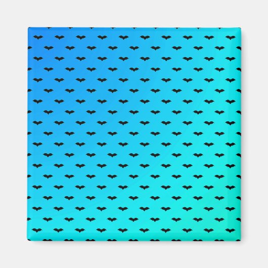 Tiny Bats Blue Magnet (Vorne)