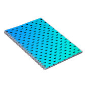 Tiny Bats Blue Notizblock (Rechte Seite)