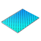 Tiny Bats Blue Notizblock (Linke Seite)