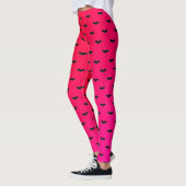 Tiny Bats Pink Leggings (Links)