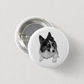 Tiny Bell Pup Button (Vorne & Hinten)