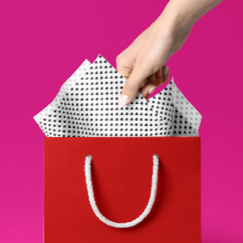 Tiny Black Hearts Valentinstag Geschenkpapier Seidenpapier