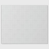 Tiny Black Polka Dots Geschenkpapier (Flach)