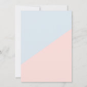 Tiny Blessing befindet sich auf dem Weg zum Party  Einladung (Rückseite)