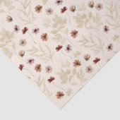 Tiny Bloom Wasserfarbmuster Seidenpapier (Detail)