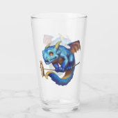 Tiny Blue Dragon Glas (Rückseite)