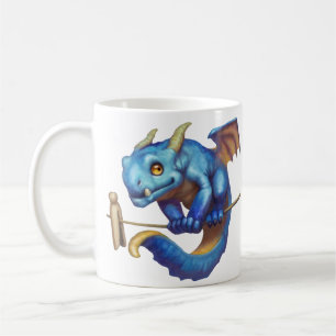 Tiny Blue Dragon Kaffeetasse