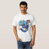 Tiny Blue Dragon T-Shirt (Vorne ganz)