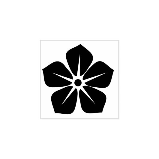 Tiny Blue vergiss-Me-Not-Blume rund um die Blume Gummistempel (Prägung)