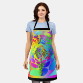 TINY-BLUME SCHÜRZE (Getragen)