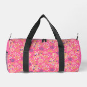 Tiny Bouquet Blume Cherry Duffle Bag (Rückseite)