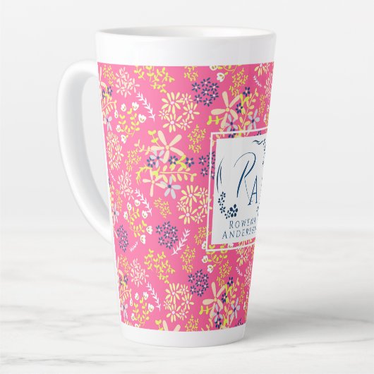 Tiny Bouquet Blume Cherry Milchtasse (Linke Ecke)