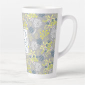 Tiny Bouquet Blume Gray Lavendel Milchtasse (Rechts)