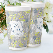 Tiny Bouquet Blume Gray Lavendel Milchtasse