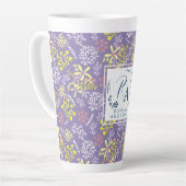Tiny Bouquet Blume Lavender Milchtasse (Linke Ecke)