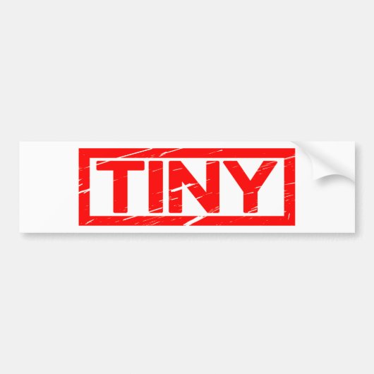 Tiny Briefmarke Autoaufkleber (Vorne)