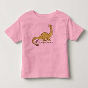 Tiny Brontosaurus Kleinkind T-shirt