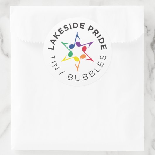 Tiny Bubble Sticker (Tasche)